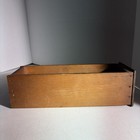 Antique Vintage Single Wooden Sewing Drawer Storage Box