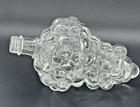 Grapes Glass Bottle Decorative Piece 6  Wine Bottle Made In France No Lid