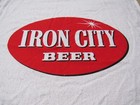 Iron City Beer Golf Towel Excellent Condition Bar Pub Pa