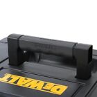 Dewalt Tool Case Flat Top Box Storage Workshop Equipment Tools Organizer Black