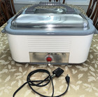 Vtg 1950s Westinghouse Electric Roaster Oven With Rack And Power Cord Vguc         