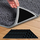 Rug Grip Pads Non Slip For Hardwood Floors Tiles Floor Mat Corner Stabilizers