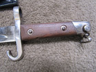 Ww1 Pre War Steyr Austrian M1895 Bayonet 8mm Mannlicher W  Quillion Chromed Nco
