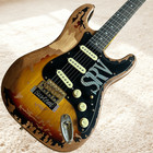 St Vintage Custom Electric Guitar Srv Tribute Maple Neck Tremolo Limited Edition