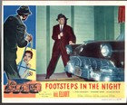 7 Lobby Cards 1957 Footsteps In The Night Bill Elliott