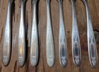 Vintage Oneida Community Plate Grosvenor Silver Plate 7 5  Dinner Forks Set Of 7