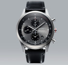 Seiko Mazda Chronograph Watch Mdew W9dc1 Quartz Hardlex Stainless Steel New