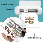 Yiwloer Iron On Heat Transfer Paper For T Shirts 20pcs  Light Fabric 