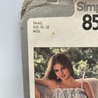 Vintage 70s Pattern Simplicity 8512  Dress Sundress Sz 10-12  