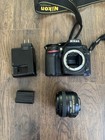 Nikon D7200 Dslr Digital Slr Camera With 50mm Lens - Black