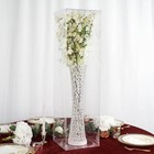 Clear 40  Acrylic Display Box Centerpiece Floor Standing Wedding Decorations