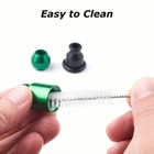 12 Pc Sneak A Toke One Hitter Pipe Metal Tobacco Smoking Pipe With Box Hand Pipe
