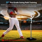 Baseball Swing Path Trainer upgraded All-aluminum Tubing Clamps Bat Path Trainer