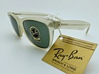 Ray-ban W0944 Bausch   Lomb Wayfarer Ii Frosted Crystal Sunglasses Vintage Nos