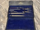 Vintage Keuffel   Esser K e Minusa Series W 795   Drafting Set W Blue Velvet Case