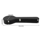 Pu Case For Banjos Organizer Hardshell Openback 5-string Banjos Case Black Bag