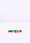 Bulldog Reindeer Box Of 10 Funny  Humorous Dog Avanti Christmas Cards