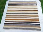 Antique Navajo Native American Indian Rug Hand Made Saddle Blanket