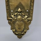 Entry Door Plate Aabco Victorian Heavy Cast Brass Ornate Vintage 17 5  Tall