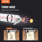 Vevor 100w Co2 Laser Tube 57 In   1450 Mm Borosilicate Glass Laser Cutter Tube