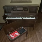 Baldwin Upright Piano 88 Keys 3 Pedals Walnut Brown Wood Finish