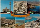 Uae Scarce 1977 Used Large Postcard Canceled With A Special  emirates Post Phila