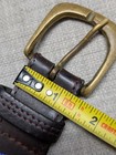Vintage Beaded Leather Belt 40 Handcrafted Native American Indian Trading Post