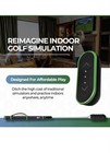 Slx Microsim Indoor Home Golf Simulator Game App E6 Connect Ios Windows Open Box
