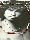 21  Jim Morrison Style Handmade Bead Necklace Original Red White Black The Doors