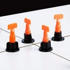 200 X Tile Leveling System 1 8  Reusable Tile Leveler Spacers Clips   4 Wrenches