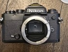 Vintage Nikon Fe Camera W  Bag 3 Different Len Sizes Read Description Film