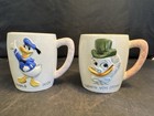 Disney  Rca Ludwig Von Drake   Donald Duck Ceramic Mug Set 1961 Japan