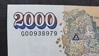 Iceland 2000 Kronur 1986  Unc  P-57  Perfect