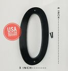 6 Inch House Numbers - Address-street Numbers Etc -black Number 0-9