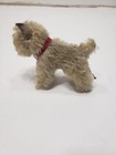 Vintage Steiff Tessie Terrier Dog Mohair Plush W  Tag Germany 1950s-1960s