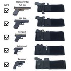 Tactical Belly Band Holster Pistol Handgun Gun Concealed Carry Waist Hidden Belt