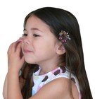 Set Of 6 Small Snap Clip Barrettes For Thin Hair Women Girls Toddlers 2108-6d6