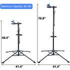 Bike Repair Stand Adjustable Folding Bicycle Maintenance Workstand W tool Tray