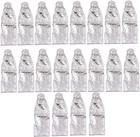 10pcs Chair Cover Stretch Band With Buckle Slider Sashes Bow Wedding Banq