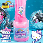 Hello Kitty Slimygloop  8 Oz  Pink Crystal Slime  Vanilla Scented With Sprinkles