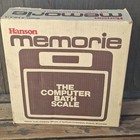 Hanson Memorie Computer Bath Scale Weight Lbs kgs Vintage 1980s In Original Box