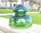 Great Yellow Green Cd 178 Santa Ana Glass Insulator
