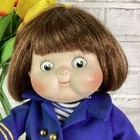 Campbell Soup Kids Collectible Porcelain Dolls Captain 11  Repaired