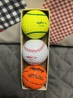 Vintage Golf Balls Sports Theme Tennis Baseball Basketball Logo