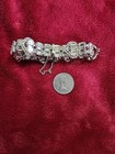 Eisenberg Ice Swarovski Crystal Bracelet Rhodium Vintage 1960s Costume  Jewelry