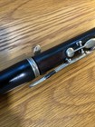 Antique Carl Fischer New York Grenadilla Flute 440hz    D    Alligator Case