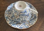 Lefton China Tea Cup   Saucer Set Gold Trim  No Signs Of Use Or Flaws 