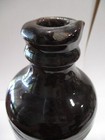 Antique Stoneware Master Ink Bottle With Pour Spout E h  Merrill Akron Ohio Rare