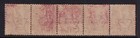 Gb Q v  Sg43 44 Penny Red Plate 79 -strip Of 5 - Mnh   Mounted Mint-offset Perfs