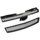 Black Front Upper lower Grille For Chevy Tahoe Suburban Avalanche 2007-2014